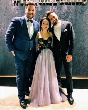 Тімур Мірошниченко та його дружина