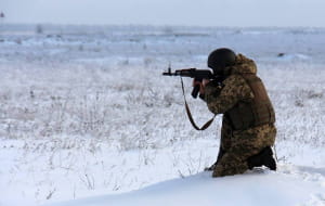Навчання зимові, "чорні запорожці"