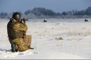 Навчання зимові, "чорні запорожці"