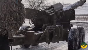 Навчання артилеристів на Приазов'ї