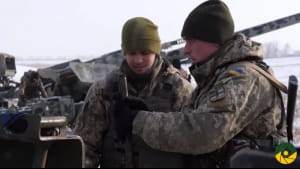 Навчання артилеристів на Приазов'ї