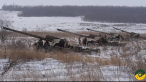 Навчання артилеристів на Приазов'ї