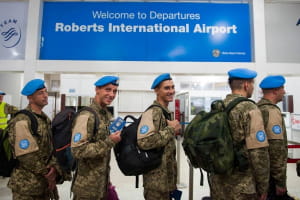 Українські миротворці повертаються 
