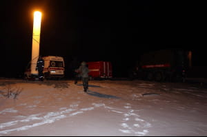 У Черкасах рибалок довелося рятувати із льодової пастки