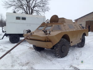 На Житомирщині знайшли 200 одиниць спецтехніки, БТР і БМП