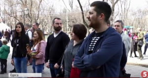 Театралізоване дійство в Одесі до Великодня