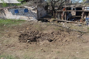 Обстріляне Троїцьке, артилерія