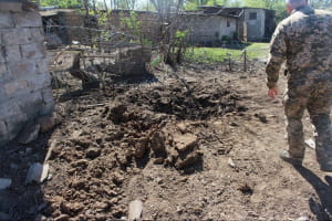 Обстріляне Троїцьке, артилерія