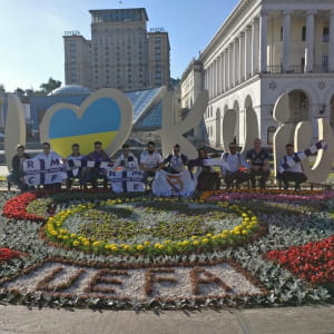 Фанати ЛЧ-2018 в Києві