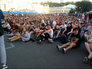 Фан-зона футбол