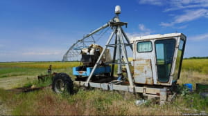 крим, засуха, поле, трактор