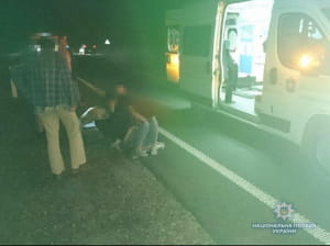 На Львівщині лоб у лоб зіткнулися два мікроавтобуси