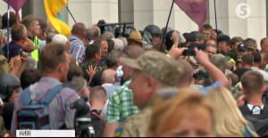 Сутички під Радою