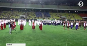 У Сумах масово виконали "Молитву за Україну"