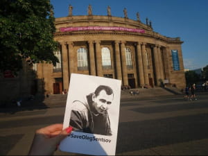 #SaveOlegSentsov, Штутгарт, Німеччина