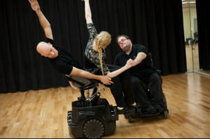 Інвалідне крісло для танців