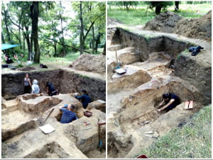 Розкопки на Чернігівщині