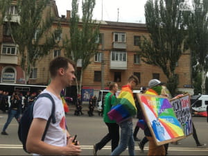 Марш ЛГБТ у Кривому Розі
