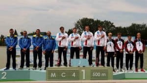 Українська збірна веслувальників у Болгарії
