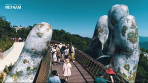 Міст на руках у В'єтнамі