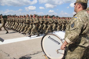 Репетиція параду до Дня незалежності
