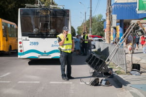 У Дніпрі втомився світлофор
