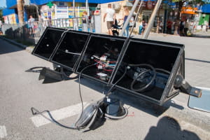 У Дніпрі втомився світлофор