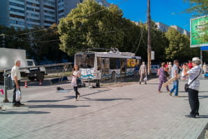 У Дніпрі втомився світлофор