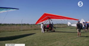 Злет авіації в Житомирі