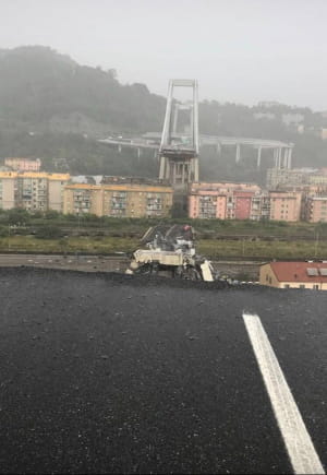 Обвалився міст в Італії