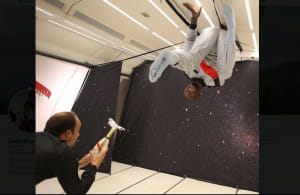 Усейн Болт у невагомості