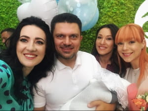 Тарабарова з маленьким синочком