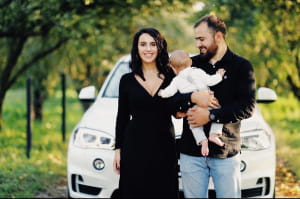 Джамала з родиною