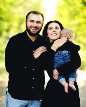 Джамала з родиною