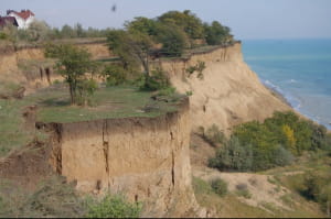 На Одещині стався масштабний зсув