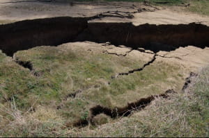 На Одещині стався масштабний зсув