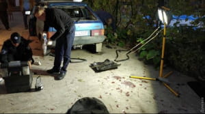 Вибух авто під Одесою