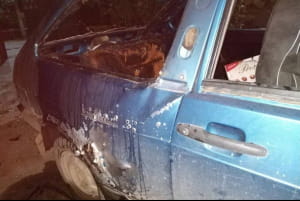 Вибух авто під Одесою