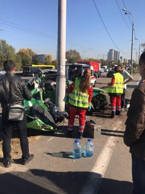 ДТП у Києві на Ватутіна
