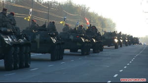 Житомир, марш військової техніки