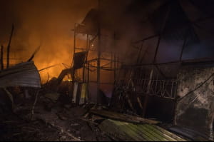 Пожежа в Одесі