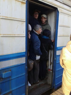 Транспортний колапс на Троєщині