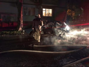 Вибух автомобіля в Бердянську