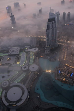 Вид із Бурдж Халіфа, Дубай, ОАЕ