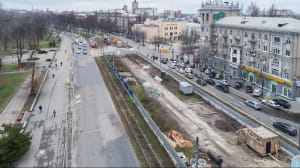 Зведення метро у Дніпрі, фото на грудень 2017 р.