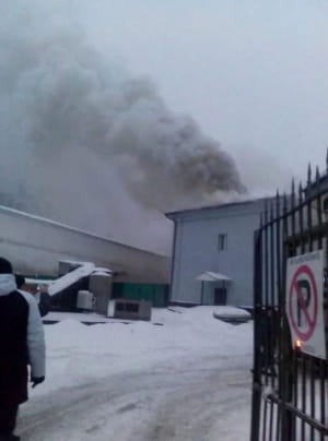 Пожежа в Києво-Печерській Лаврі