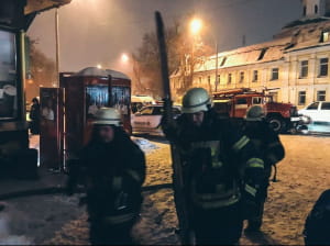 Пожежа в Києво-Печерській Лаврі