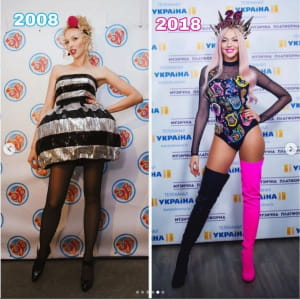 Оля Полякова, #10yearschallenge