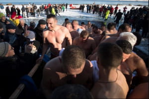 Кличко на Водохреще-2019