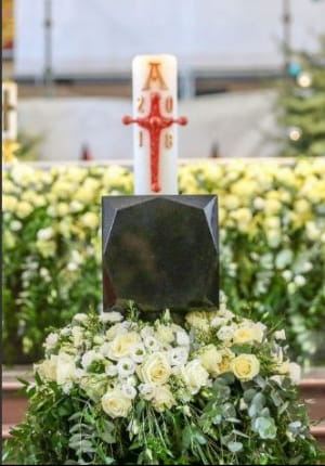 Прощання з Павлем Адамовичем у Польщі